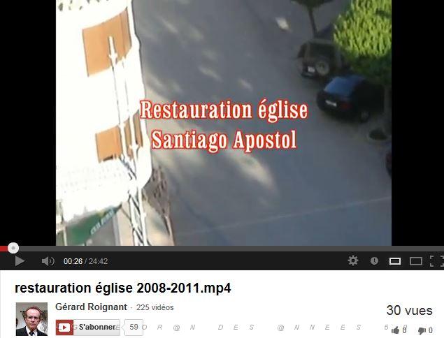 191 PARTICIPATION D UN PN A LA RESTAURATION D UNE EGLISE EN ESPAGNE.JPG
